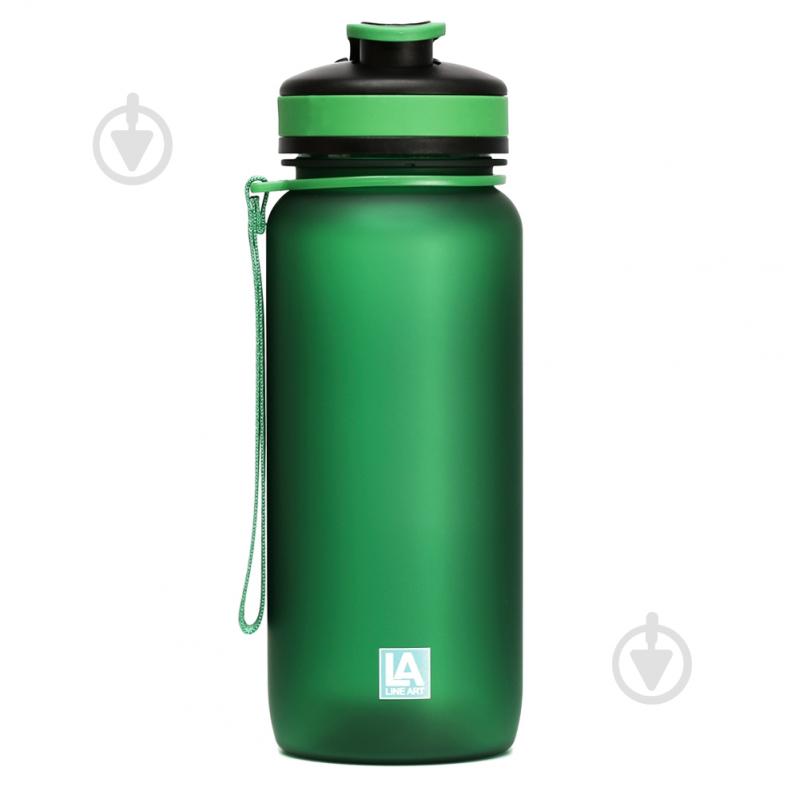 Бутылка для воды Line Art Flores 650 мл зеленая - фото 3 Бутылка для воды Line Art Flores 650 мл зеленая - фото 3