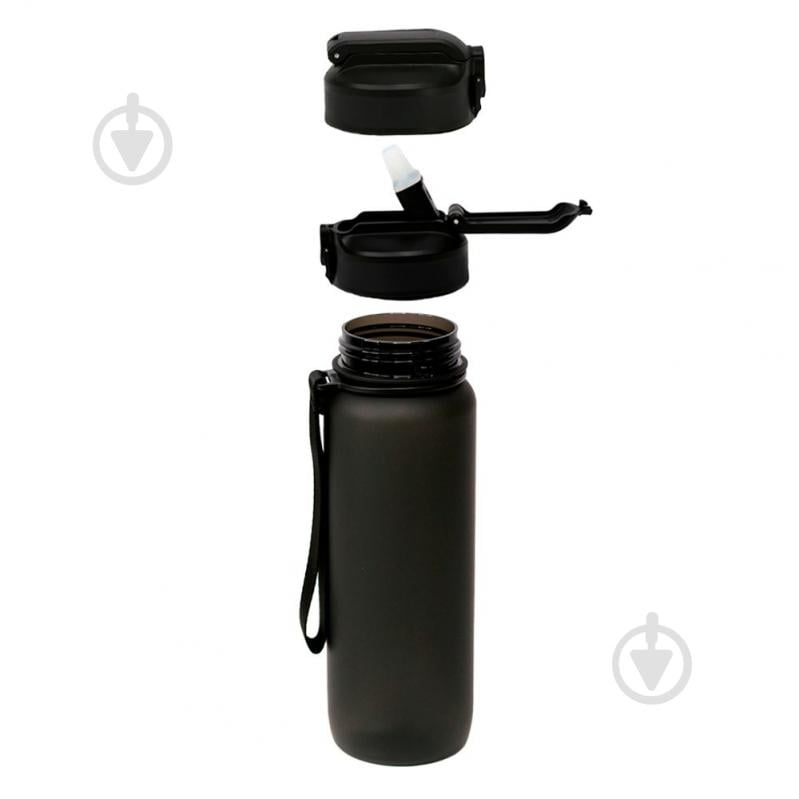Бутылка для воды Line Art Grassa 800 мл черная - фото 5 Бутылка для воды Line Art Grassa 800 мл черная - фото 5