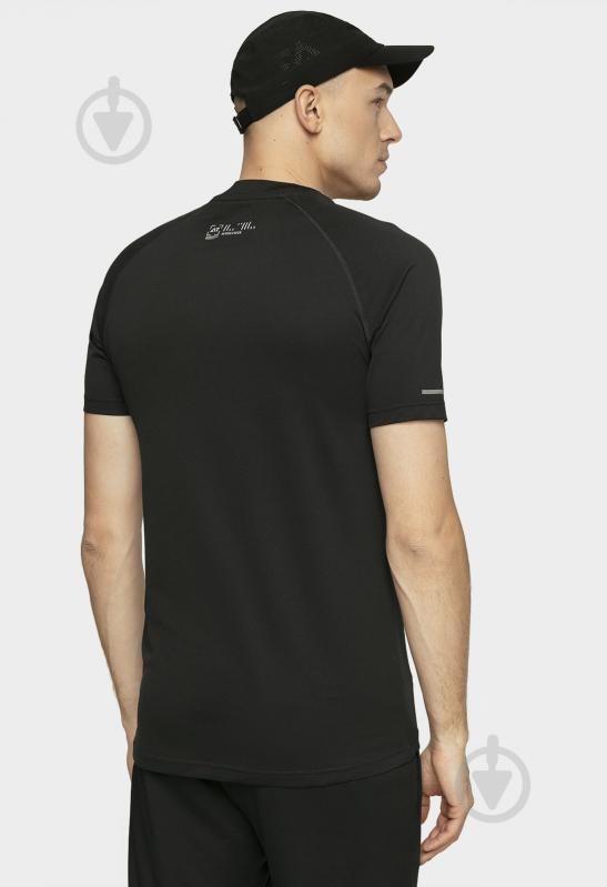 Футболка 4F D4L20-TSMF102 M черный - фото 2