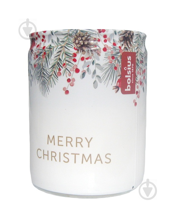 Свічка ароматична Bolsius в склі Christmas Twig 82/68 - фото 1