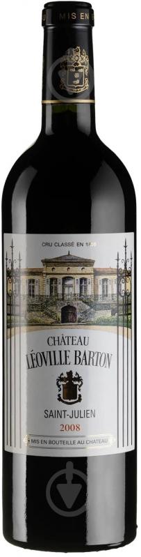 Вино Chateau Leoville Barton 2008 0,75 л - фото 1
