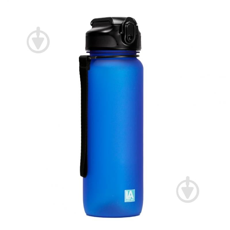 Бутылка для воды Line Art Grassa 800 мл синяя - фото 1