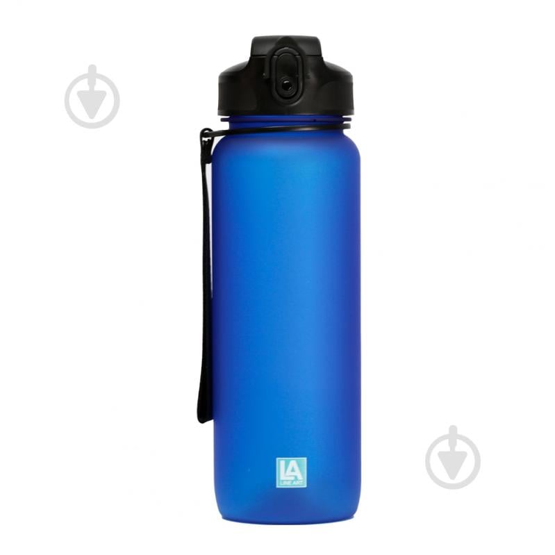 Бутылка для воды Line Art Grassa 800 мл синяя - фото 3