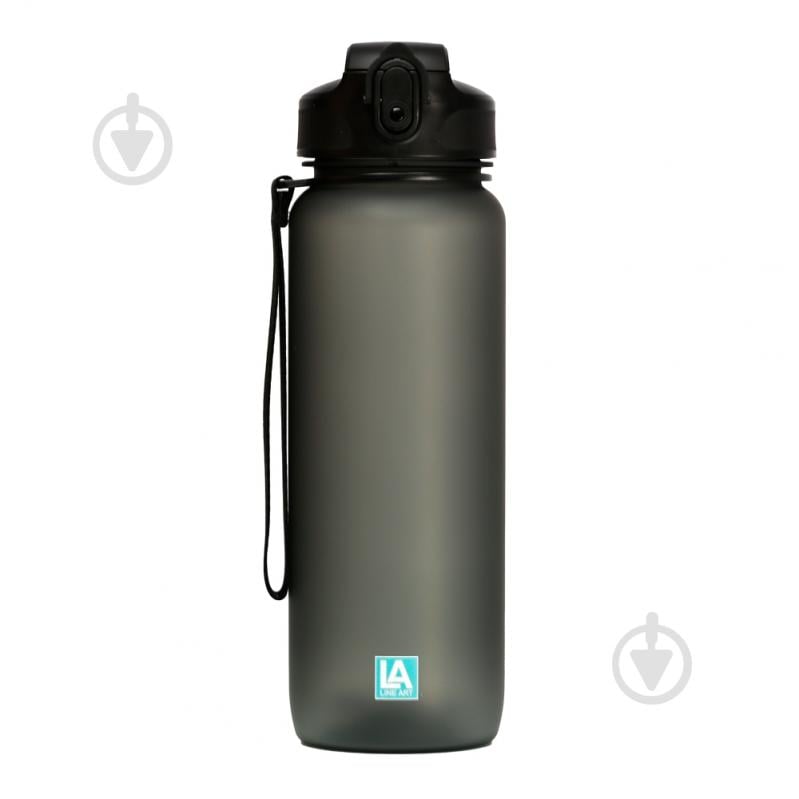 Бутылка для воды Line Art Grassa 800 мл серая - фото 3
