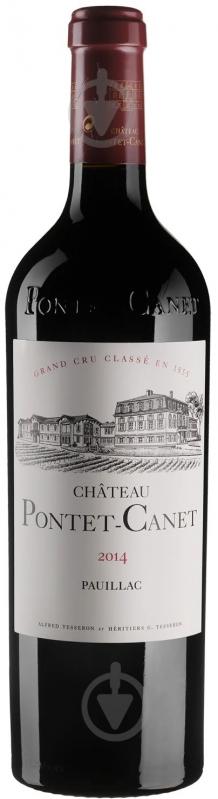 Вино Chateau Pontet-Canet 2014 0,75 л - фото 1 Вино Chateau Pontet-Canet 2014 0,75 л - фото 1