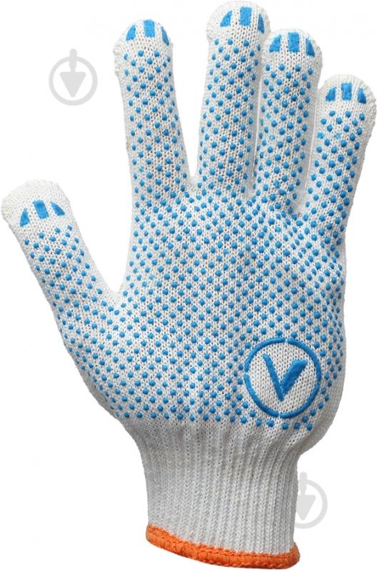 Перчатки Reis с покрытием ПВХ точка XL (10) RT0148-2-BC - фото 3