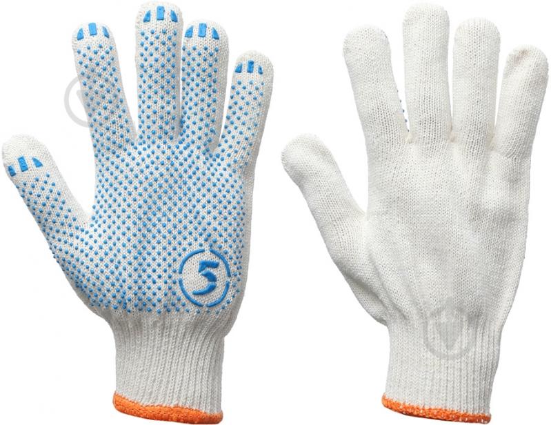 Перчатки Reis с покрытием ПВХ точка XL (10) RT0148-2-BC - фото 1