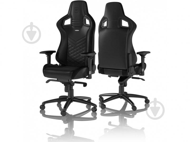 Кресло игровое Noblechairs EPIC Gaming Black Edition черный - фото 4