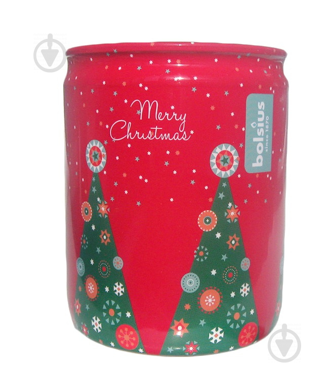 Свічка ароматична Bolsius в склі Christmas Tree 82/68 - фото 1