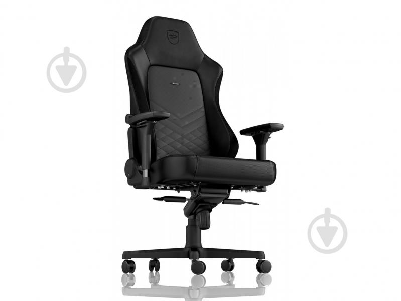 Кресло игровое Noblechairs HERO Gaming Black Edition черно-серый - фото 2