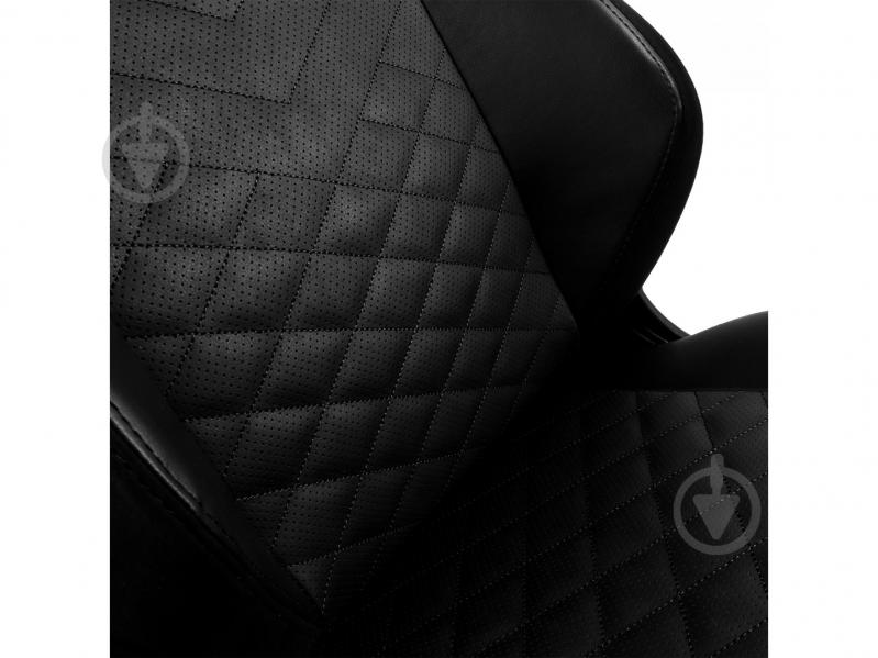 Кресло игровое Noblechairs HERO Gaming Black Edition черно-серый - фото 4