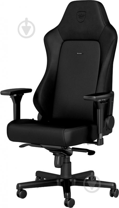 Кресло игровое Noblechairs HERO Gaming Black Edition черно-серый - фото 1