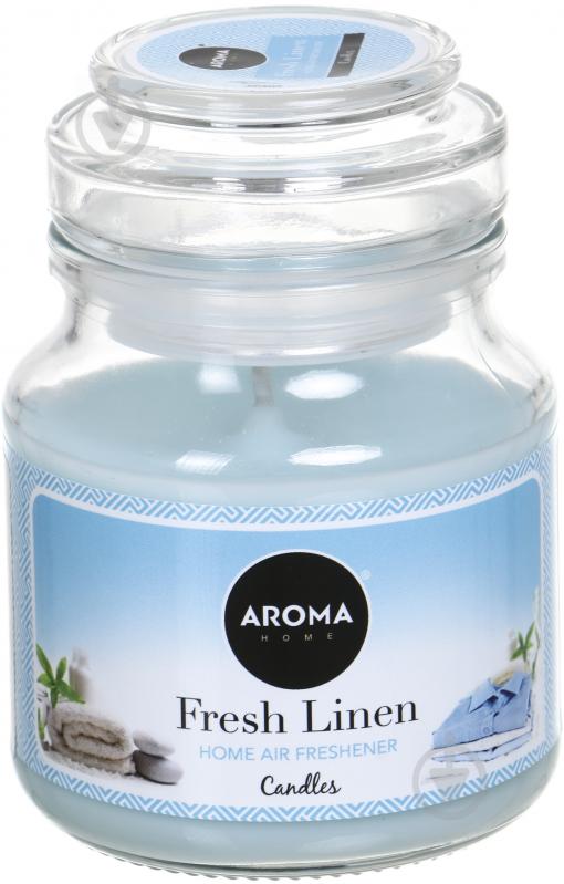 Свеча ароматическая Aroma Home Fresh Linen 130 г - фото 2