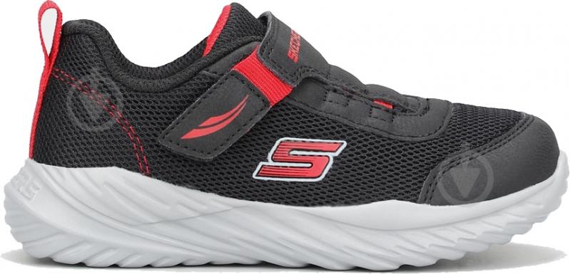 Кроссовки для мальчиков Skechers NITRO SPRINT 407313N BKRD р.24 черные - фото 1