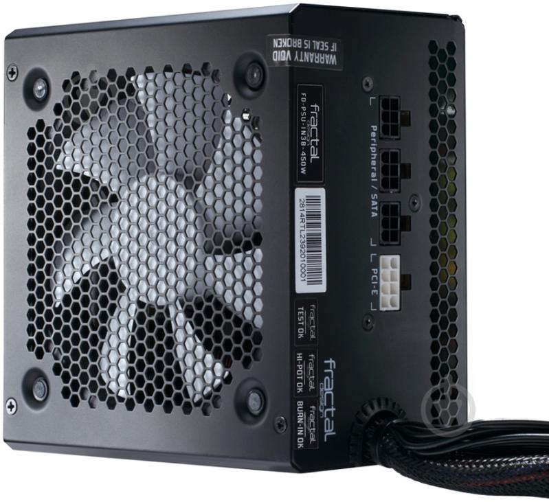 Блок живлення Fractal Design INTEGRA M FD-PSU-IN3B-450W-EU 450 Вт - фото 3