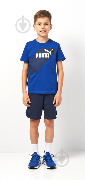 Футболка Puma POWER Graphic Tee 67925414 р.164 синий - фото 4