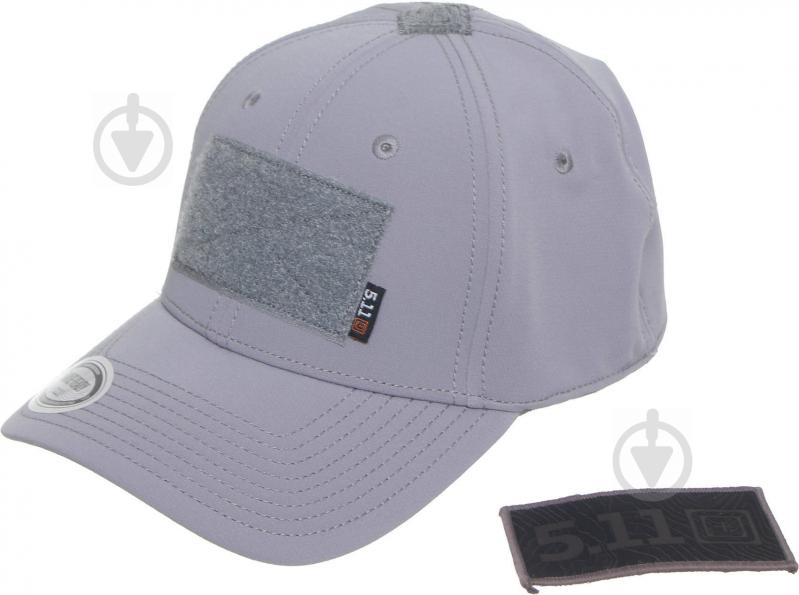 Кепка 5.11 Tactical HAWKEYE A FLEX CAP L/XL сірий - фото 3