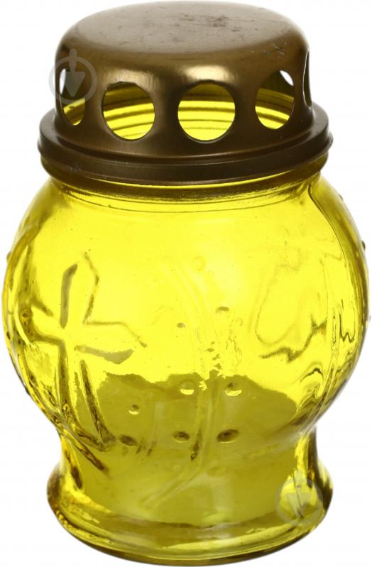 Лампада Pako-If скляна, кольорова в асортименті 9х6,5 - фото 3