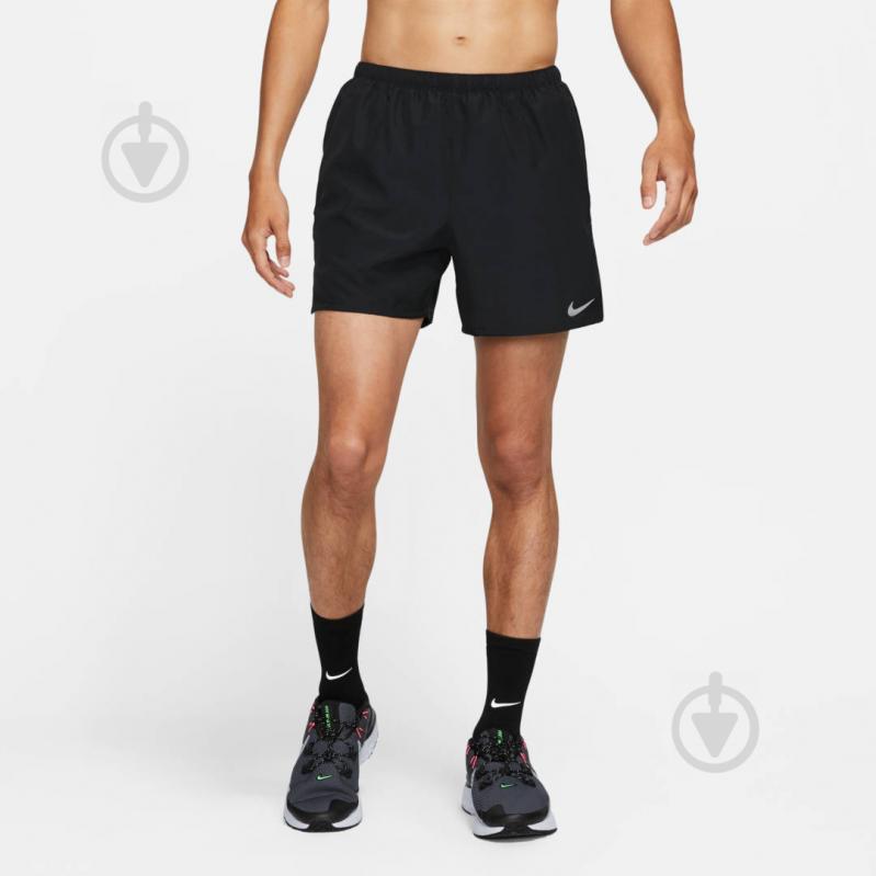 Шорты Nike M NK DF CHALLENGER SHORT 5BF CZ9062-010 р. S черный - фото 2