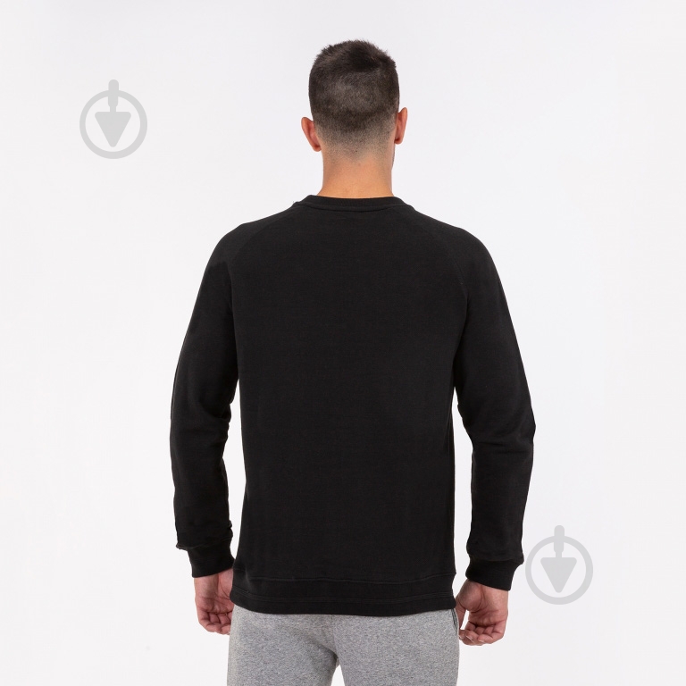 Світшот Joma SWEATSHIRT BLACK 101372.100 р. S чорний - фото 2 Світшот Joma SWEATSHIRT BLACK 101372.100 р. S чорний - фото 2