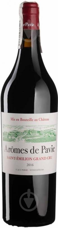 Вино Aromes de Pavie Aromes de Pavie 2016 0,75 л - фото 1