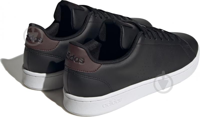 Кроссовки мужские демисезонные Adidas ADVANTAGE ID9630 р.48 черные - фото 4