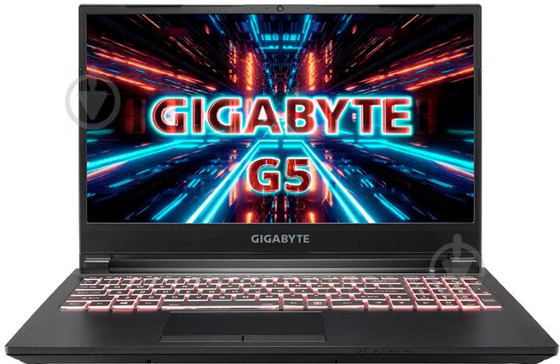 Ноутбук Gigabyte G5 KC 15,6 (G5_KC-5RU1130SD) black - фото 1