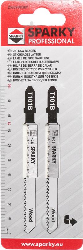 Пилка для електролобзика Sparky Т101B HCS 20009505001 2 шт. - фото 1