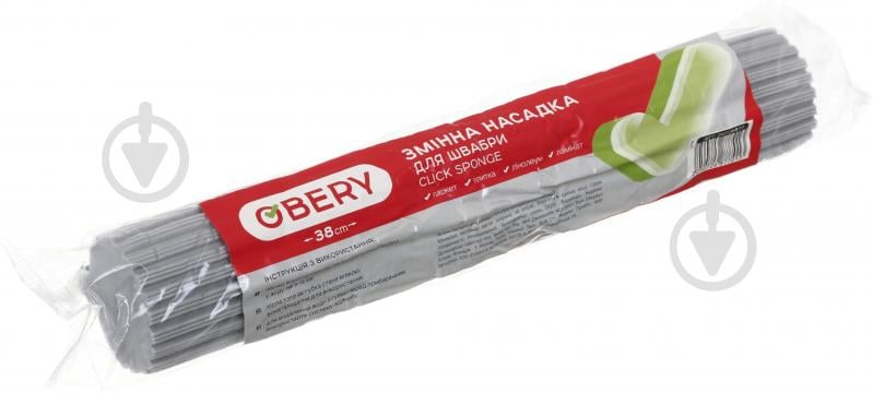 Сменная насадка к швабре OBERY PVA Click Sponge 38 см - фото 7 Сменная насадка к швабре OBERY PVA Click Sponge 38 см - фото 7