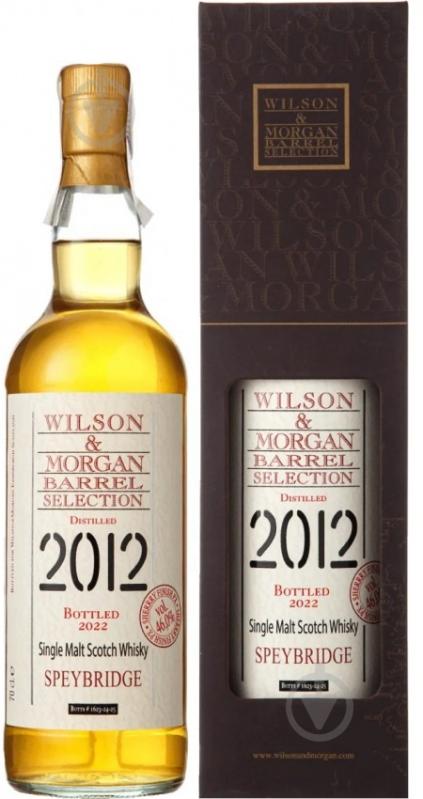 Виски Wilson & Morgan Speybridge 2012 PX Finish 0,7 л - фото 1 Виски Wilson & Morgan Speybridge 2012 PX Finish 0,7 л - фото 1