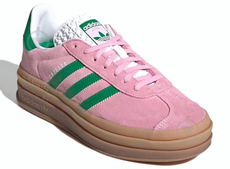 Кеды Adidas GAZELLE BOLD W IE0420 р.38 розовый - фото 3