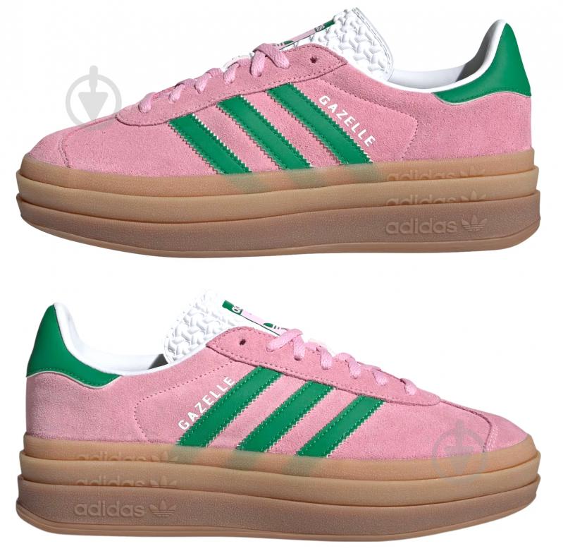 Кеды Adidas GAZELLE BOLD W IE0420 р.38 розовый - фото 6