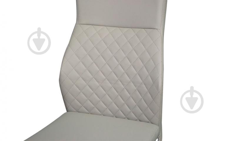 Стул Виола (X-1082) серый / хром - фото 5