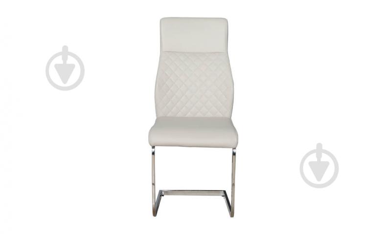 Стул Виола (X-1082) серый / хром - фото 2