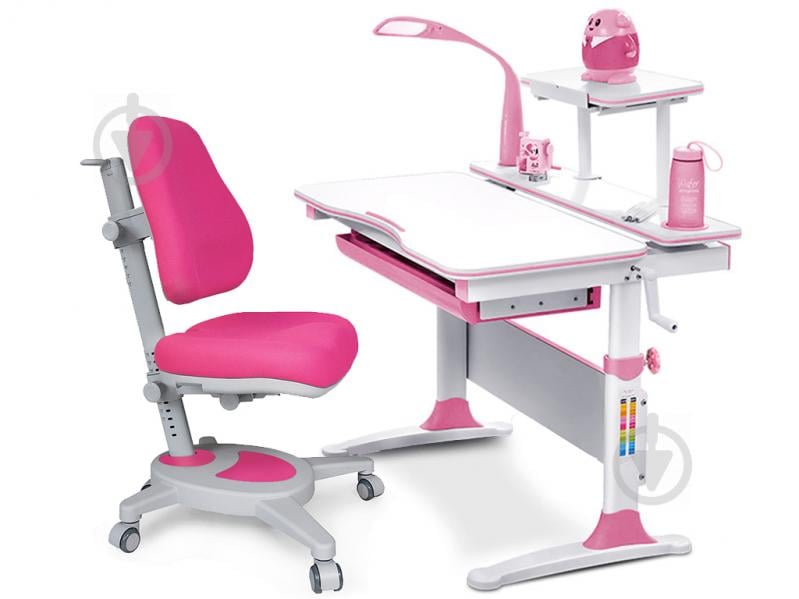 Комплект меблів дитячий Evo-kids Evo-30 PN Pink + крісло Y-110 KP - фото 1