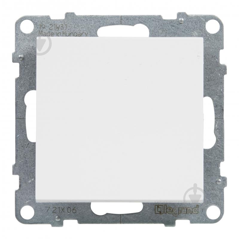 Переключатель проходной одноклавишный Legrand Suno без подсветки белый 721106 - фото 2 Переключатель проходной одноклавишный Legrand Suno без подсветки белый 721106 - фото 2