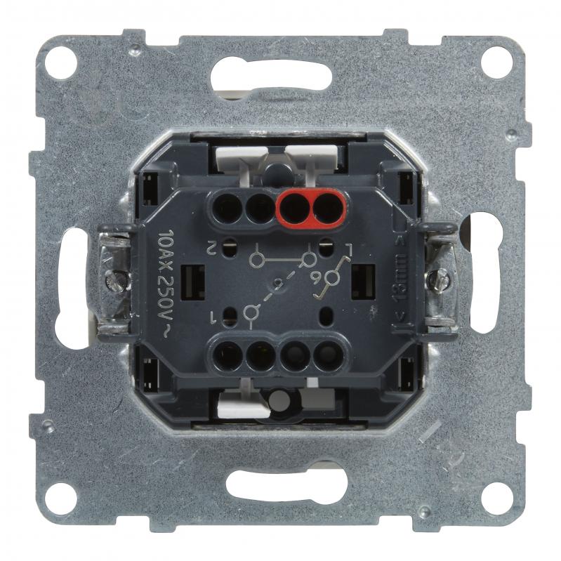 Переключатель проходной одноклавишный Legrand Suno без подсветки белый 721106 - фото 4 Переключатель проходной одноклавишный Legrand Suno без подсветки белый 721106 - фото 4