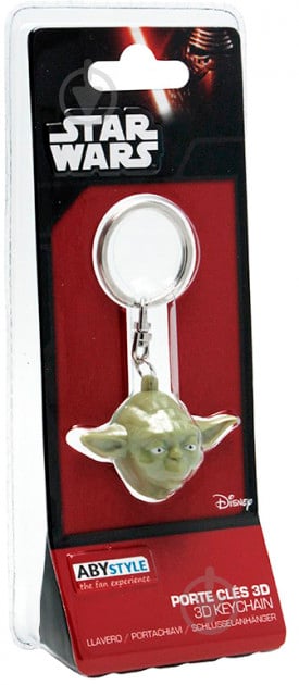 Брелок 3D FSD ABYstyle Star Wars Yoda (ABYKEY112) - фото 4