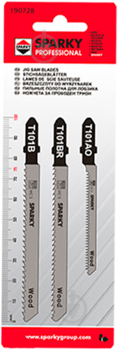 Пилочка для электролобзика Sparky T101AO/T101BR/T101B 3 шт. - фото 1