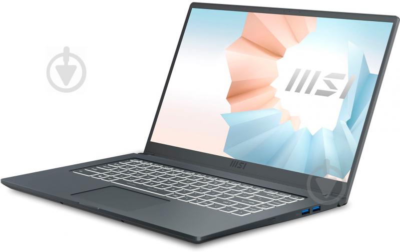 Ноутбук MSI Modern M15A11MU-482XUA 15,6 (M15A11MU-482XUA) carbon grey - фото 6