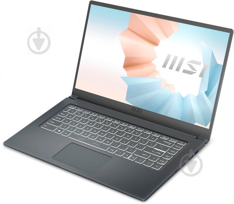 Ноутбук MSI Modern M15A11MU-482XUA 15,6 (M15A11MU-482XUA) carbon grey - фото 7