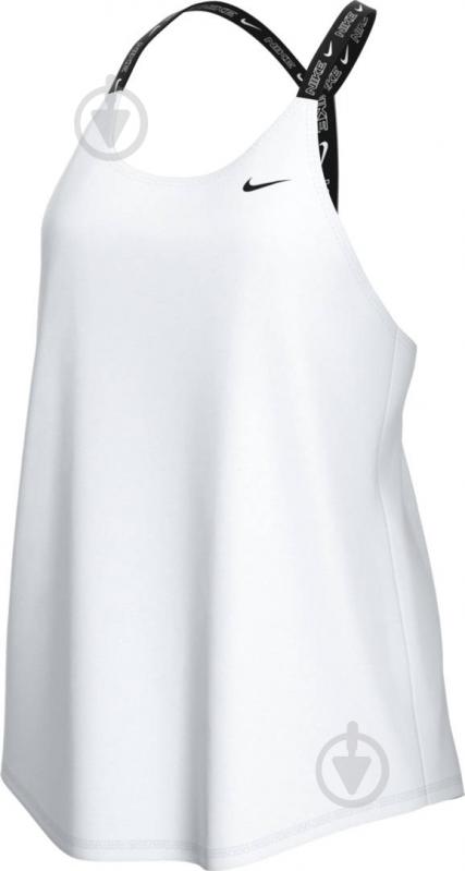 Майка Nike W NK DRY ESS ELASTIKA TANK DA0370-100 р.S белый - фото 1