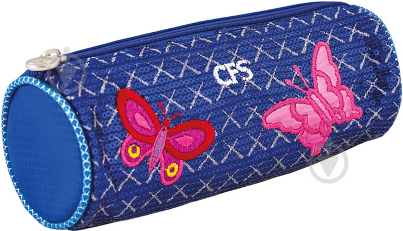 Пенал школьный Butterfly CF85584 Cool For School синий - фото 1