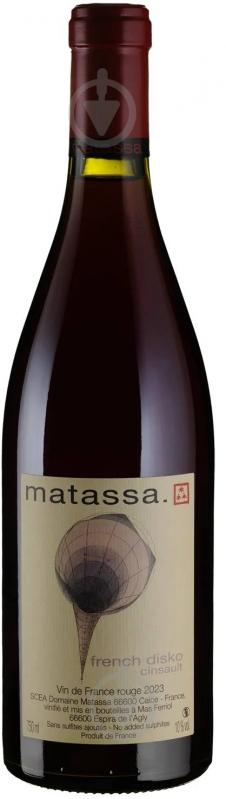 Вино Matassa French Disko Rouge 2023 0,75 л - фото 1 Вино Matassa French Disko Rouge 2023 0,75 л - фото 1