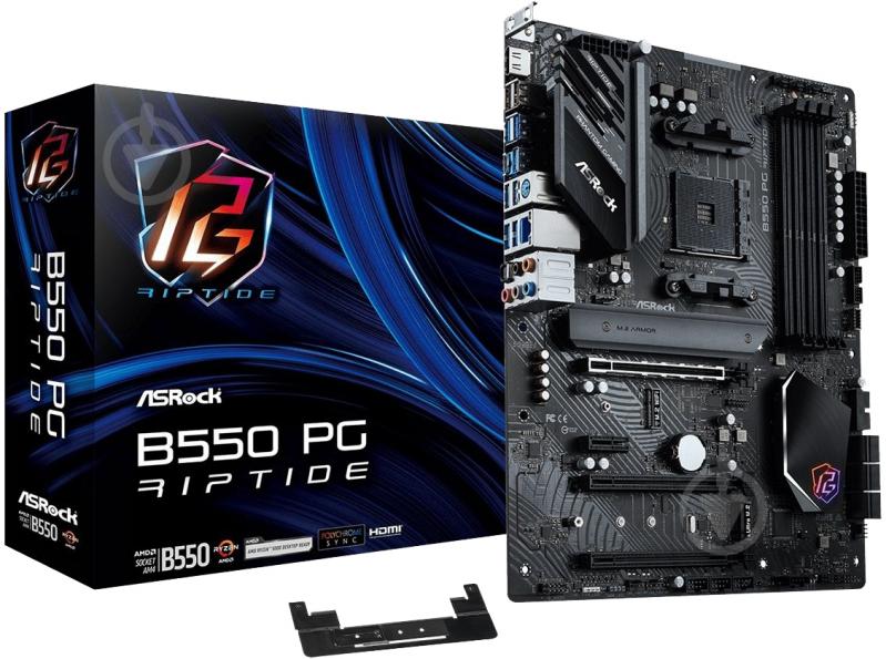 Материнская плата ASRock B550 PG RIPTIDE (Socket AM4, AMD B550, ) - фото 8