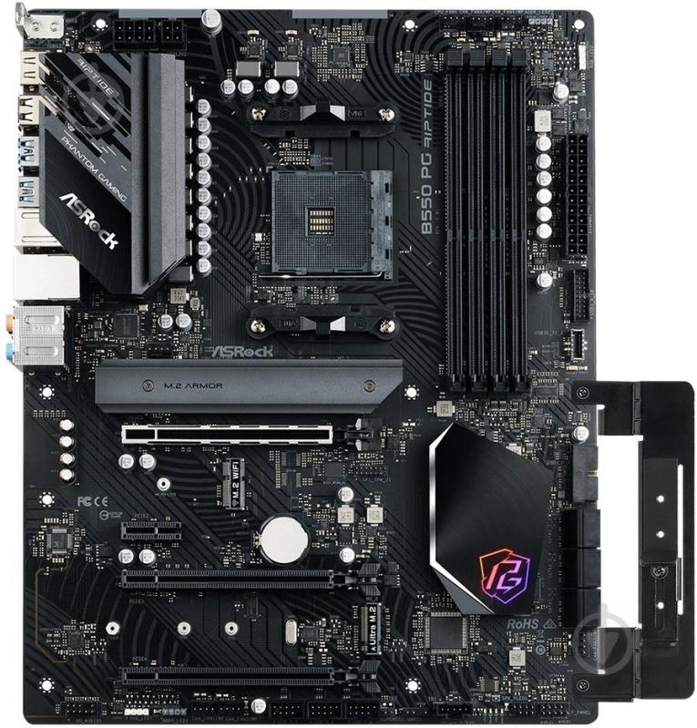 Материнская плата ASRock B550 PG RIPTIDE (Socket AM4, AMD B550, ) - фото 4