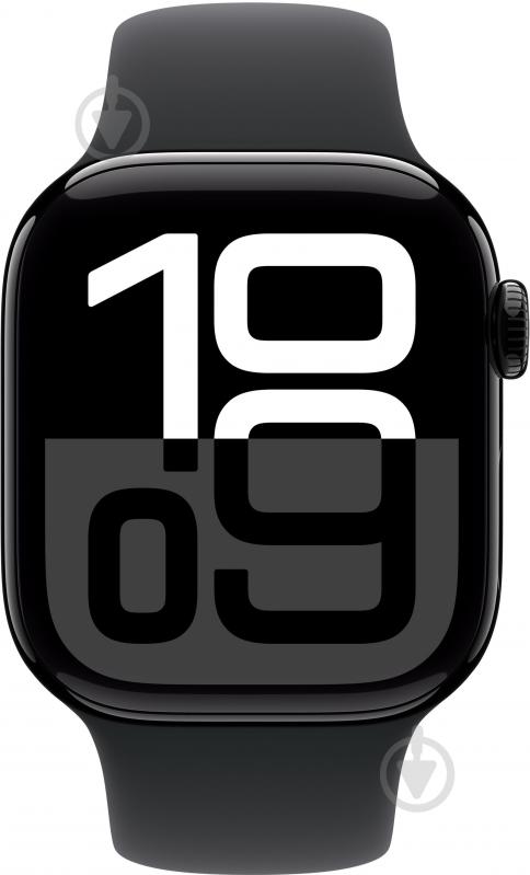 Смарт-годинник Apple Watch Series 10 GPS 42mm Jet Black Aluminium Case with Black Sport Band - S/M (MWWE3QH/A) - фото 2