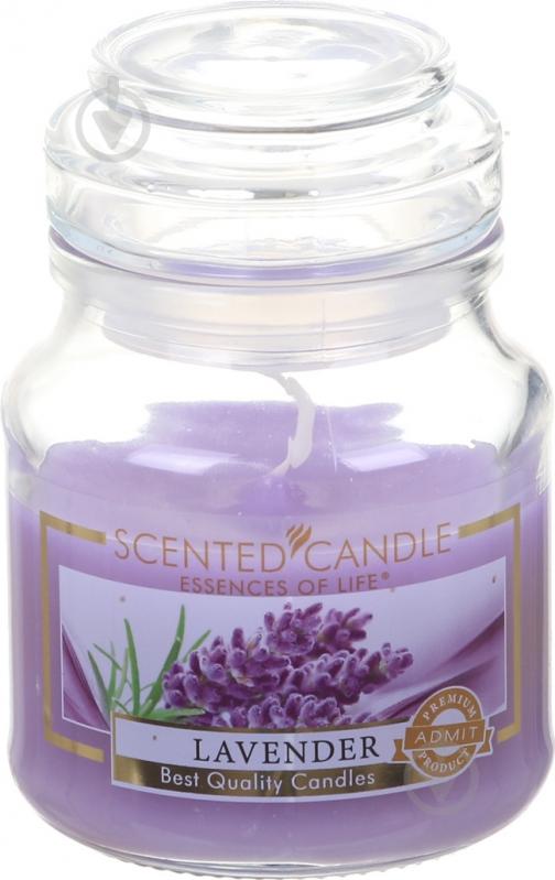 Свеча ароматическая Pako-If в банке лаванда d95 h85 - фото 1