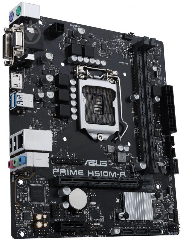 Материнская плата Asus PRIME H510M-R-SI (Socket 1200, Intel H510, micro ATX) - фото 2