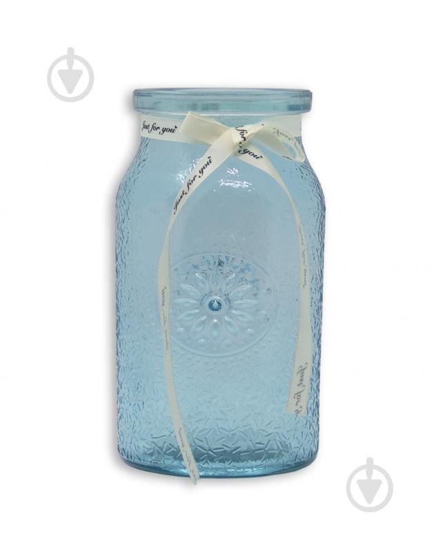 Ваза скляна CRYSTAL Crystal Flora 17,5 см голубая 17,5 см 83000308/3_YBCG-MT-2 - фото 1 Ваза скляна CRYSTAL Crystal Flora 17,5 см голубая 17,5 см 83000308/3_YBCG-MT-2 - фото 1